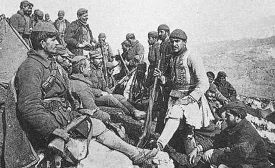 Grecia declara la guerra a los Imperios Centrales (junio 1917)
