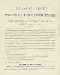 Declaration of the Rights of Woman