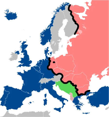 creation of the Iron Curtain