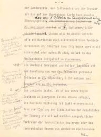 The munich agreements