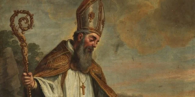 San Agustín se ordena sacerdote