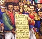 Firma del Plan de Iguala