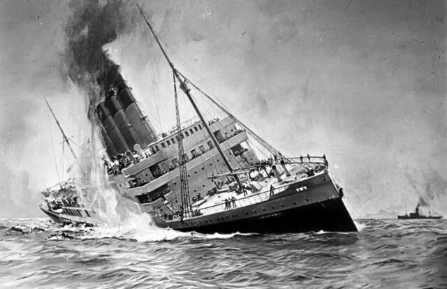HUNDIMIENTO DE LUSITANIA