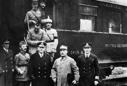 ARMISTICIO ENTRE ALEMANIA Y LOS ALIADOS