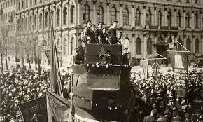 Russian Revolution (comes out of war)