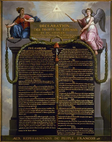 Declaration of the rights of man