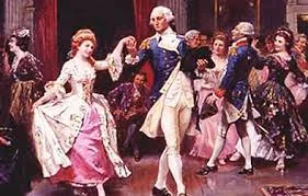 In Europe, the minuet was a popular dance.