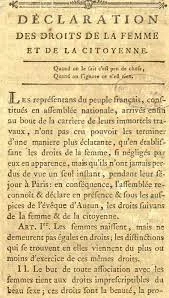 Declaration of the Rights of Woman