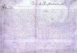 Petition of Right signed
