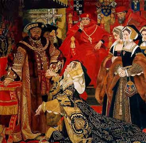 Henry divorces Catherine of Aragon