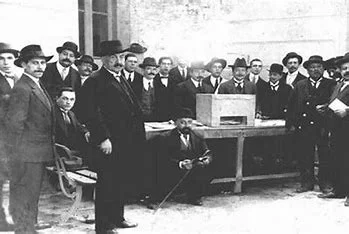 Sufragio universal masculino en las elecciones generales