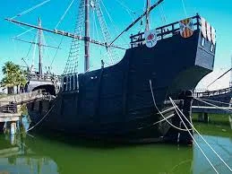 La niña arrived in Palos de la Frontera