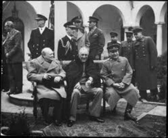 Yalta Conference/Agreement to temporarily divide Germany