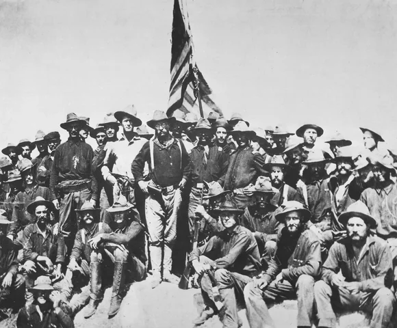 TR the Rough Rider at San Juan Hill