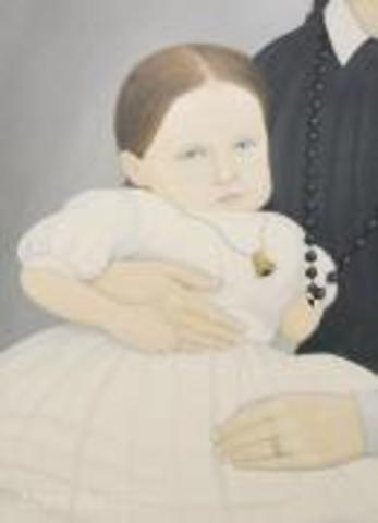 When her daughter Was born