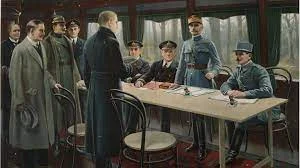 Russia signs armistice with Germany