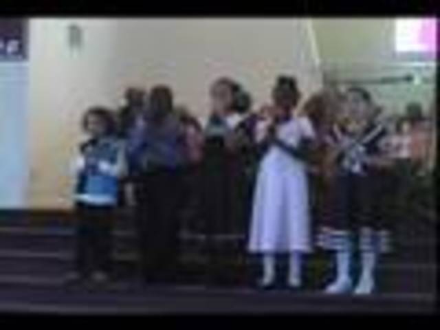 I sang one of my first songs!