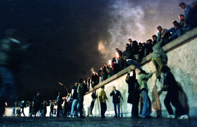 Berlin Wall Falls