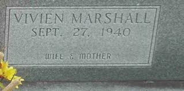 Thurgood Marshall 1st Wife's Death [ Vivien Burey ]