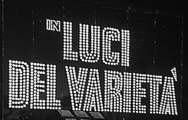 "Luci del varieta"