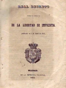 Libertad de imprenta