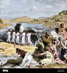 Israel cruza el Jordán/Fin del Mana