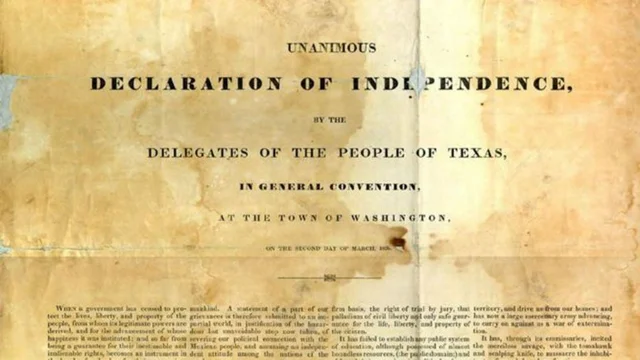 Texas Declares Independence