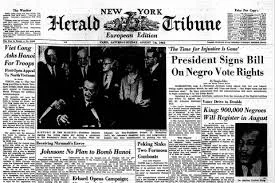 Voting Rights Act of 1965 is passes