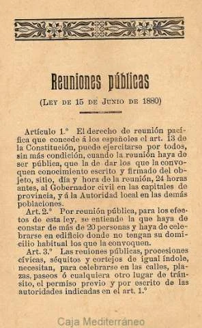 Ley de Reuniones