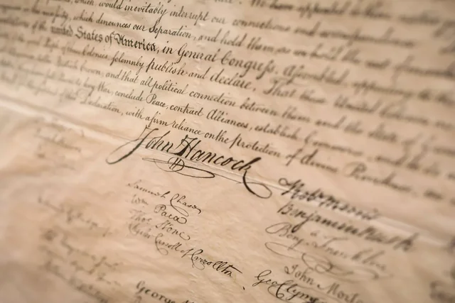 Signing of the Declaration of Independence