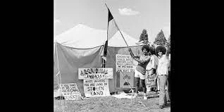 Aboriginal tent embassy set up in Canberra