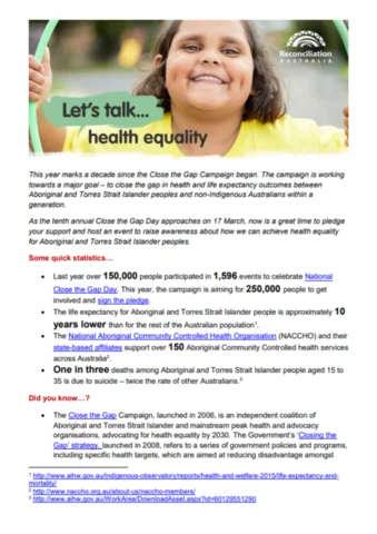 Health Equality