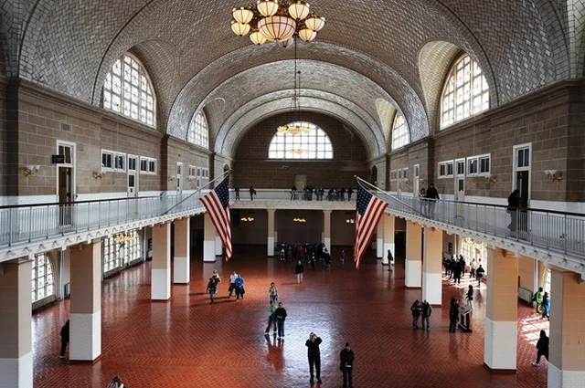 Ellis island opens for tours, and becomes the symbol of America’s immigration heritage