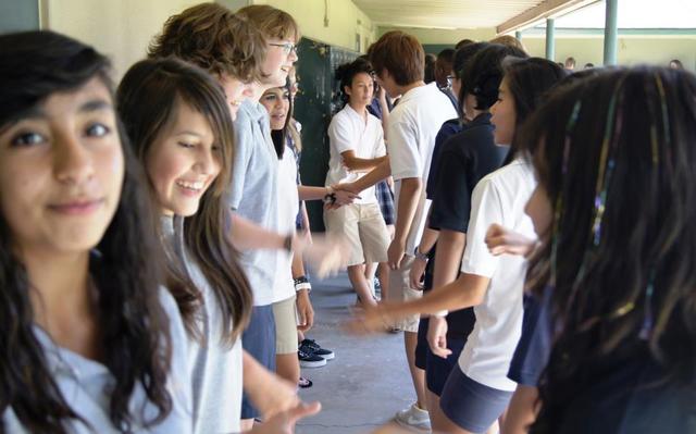 First day of high school!