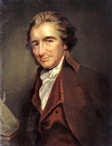 THOMAS PAINE WRITES COMMON SENSE