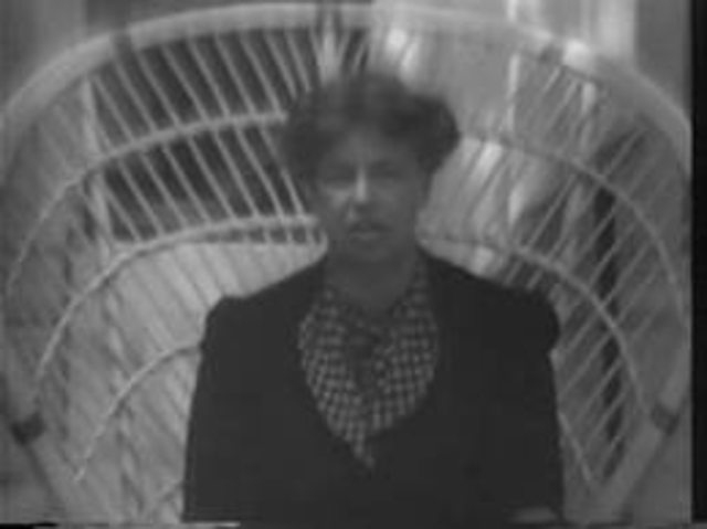 Eleanor ened her jod as a delagate