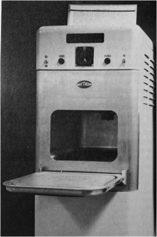 First iteration of the microwave made