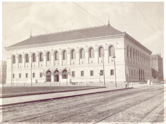 Boston Public Library was created