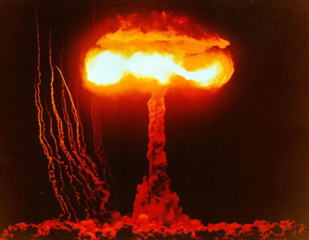U.S.S.R. explodes first atomic bomb