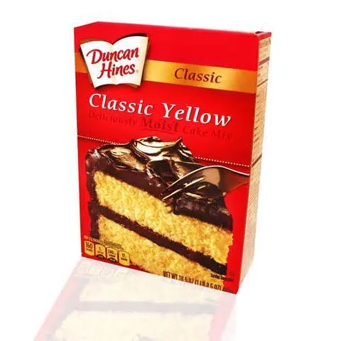 Cake Mix Invented