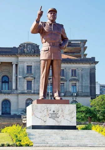 Independencia de Mozambique ( áfrica )