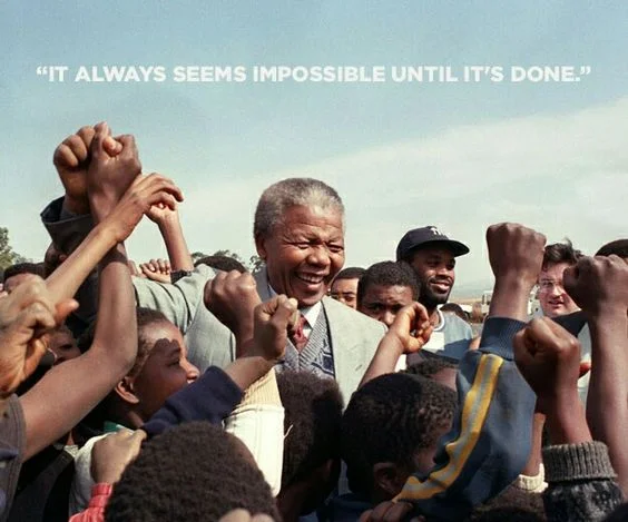 Liberación de Nelson Mandela y el fin del apartheid ( áfrica )