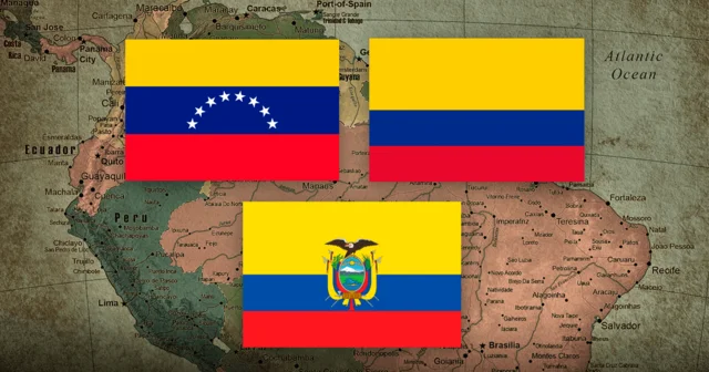 Fin de la Gran Colombia