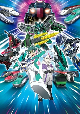 Transforming Bullet Train Robot Shinkalion Z