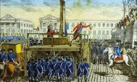 King Louis XVI is executed