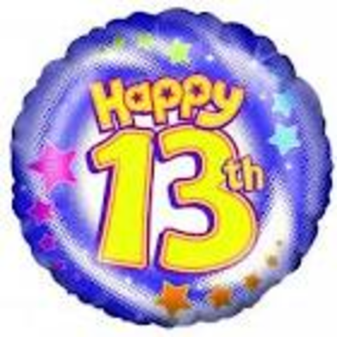 My 13th Bday