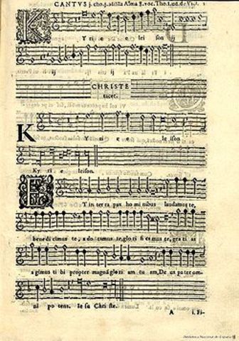 Creació del Motet renacentista