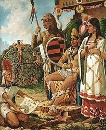 Inicio del reinado de Axayácatl