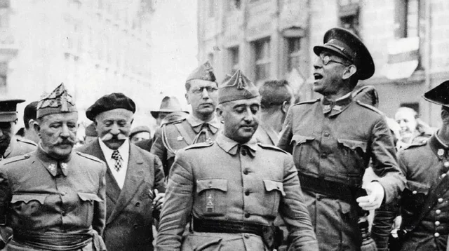 Levantamiento de Mola, Sanjurjo, Queipo de Llano y Franco.