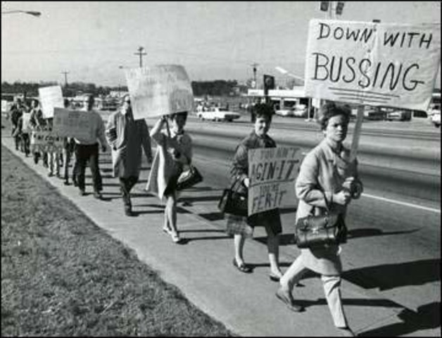 Supreme Court decides Milliken v. Bradley in 1974